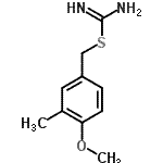 CAS 登录号：797764-26-2， 4-甲氧基-3-甲基苄基氨基硫代甲亚氨酸酯