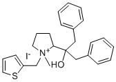 CAS#: 79820-07-8， 2-[1-Methyl-1-(Thiophen-2-Ylmethyl)Pyrrolidin-1-Ium-2-Yl]-1,3-Diphenylpropan-2-Ol Iodide