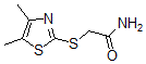 CAS#: 798555-24-5， 2-(4,5-Dimethyl-Thiazol-2-Ylthio)-Acetamide