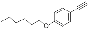 structure of CAS# 79887-17-5, 1-Eth-1-Ynyl-4-(Hexyloxy)Benzene;1-ETH-1-YNYL-4-(HEXYLOXY)BENZENE;1-ETHYNYL-4-HEXYLOXY-BENZENE;4-Ethynyl-(Hexyloxy)-Benzene