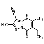 CAS#: 799250-60-5， 6-Ethyl-2,5-dimethyl-7-oxo-4,7-dihydropyrazolo[1,5-a]pyrimidine-3-carbonitrile