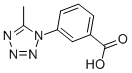structure of CAS# 799262-37-6, 3-(5-Methyl-1H-Tetrazol-1-Yl)-Benzoic Acid;3-(5-Methyl-1H-Tetrazol-1-Yl)Benzoic Acid(SALTDATA: FREE);Benzoic Acid, 3-(5-Methyl-1H-Tetrazol-1-Yl)- (9CI)
