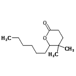 CAS#: 799268-17-0， 6-Hexyl-5,5-dimethyltetrahydro-2H-pyran-2-one