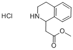 CAS#: 799274-03-6， 1,2,3,4-Tetrahydro-1-Isoquinolineacetic Acid Methyl Ester Hydrochloride (1:1)