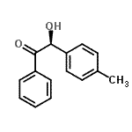 CAS#: 799279-10-0， (2S)-2-Hydroxy-2-(4-methylphenyl)-1-phenylethanone
