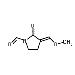 CAS#: 79961-91-4， (3E)-3-(Methoxymethylene)-2-oxo-1-pyrrolidinecarbaldehyde