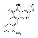 CAS#: 79966-77-1， 3,8,9-Trimethoxy-5-methyl-6(5H)-phenanthridinone