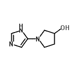 CAS#: 799813-96-0， 1-(1H-Imidazol-4-yl)-3-pyrrolidinol