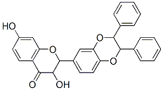 CAS#: 79986-04-2， 3,7-Dihydroxy-2-((2,3-Diphenyl)-1,4-Benzdioxan-6-Yl)Chroman-4-One