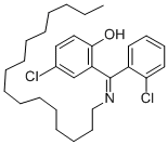 CAS#: 80018-22-0， 4-Chloro-2-((2-Chlorophenyl)(Hexadecylimino)Methyl)Phenol