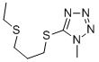 CAS#: 80086-97-1， 5-((3-(Ethylthio)Propyl)Thio)-1-Methyl-1H-Tetrazole