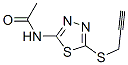 CAS#: 80088-37-5， N-(5-(2-Propynylthio)-1,3,4-Thiadiazol-2-Yl)-Acetamide