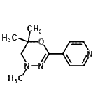 CAS#: 801146-60-1， 4,6,6-Trimethyl-2-(4-pyridinyl)-5,6-dihydro-4H-1,3,4-oxadiazine