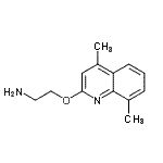 CAS#: 801167-09-9， 2-[(4,8-Dimethyl-2-quinolinyl)oxy]ethanamine