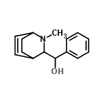 CAS#: 801180-81-4， (2-Methyl-2-azabicyclo[2.2.2]oct-5-en-3-yl)(phenyl)methanol