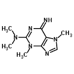 CAS#: 801194-39-8， 6-Imino-N,N,3,7-tetramethyl-6,7-dihydro-3H-purin-2-amine