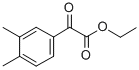 structure of CAS# 80120-32-7, Ethyl 3,4-Dimethylbenzoylformate;ETHYL 3,4-DIMETHYLBENZOYLFORMATE