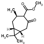 CAS#: 801222-11-7， Methyl (1R,3R,7S)-3,8,8-trimethyl-5-oxobicyclo[5.1.0]octane-4-carboxylate