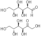structure of CAS# 8013-17-0, Invertose;INVERT SUGAR;Sugar,Invert;Invertogen
