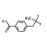 CAS#: 801303-54-8， 4-(2,2-Difluoropropyl)benzoic acid
