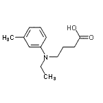 CAS#: 801306-52-5， 4-[Ethyl(3-methylphenyl)amino]butanoic acid