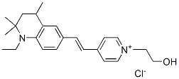 CAS#: 80162-59-0， 4-[2-(1-Ethyl-1,2,3,4-Tetrahydro-2,2,4-Trimethyl-6-Quinolyl)Vinyl]-1-(2-Hydroxyethyl)Pyridinium Chloride