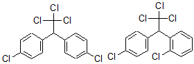 structure of CAS# 8017-34-3, Chlorophenothane;Ddt-Technical;Ccris 1312