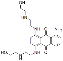 CAS 登录号：80173-32-6， 5-氨基-1,4-二((2-((2-羟基乙基)氨基)乙基)氨基)-9,10-蒽二酮