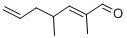 CAS#: 80192-49-0， 2,4-Dimethyl-2,6-Heptadienal