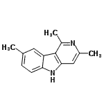 CAS#: 801989-45-7， 1,3,8-Trimethyl-5H-pyrido[4,3-b]indole