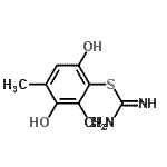 CAS#: 802005-25-0， 3,6-Dihydroxy-2,4-dimethylphenyl carbamimidothioate