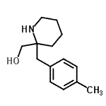 CAS#: 802029-64-7， [2-(4-Methylbenzyl)-2-piperidinyl]methanol