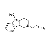 CAS#: 802037-48-5， 2-Allyl-5-methyl-2,3,4,9b-tetrahydro-1H-indeno[1,2-c]pyridine