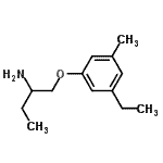 CAS#: 802039-46-9， 1-(3-Ethyl-5-methylphenoxy)-2-butanamine