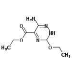 CAS#: 802043-50-1， Ethyl 6-amino-3-ethoxy-2,3-dihydro-1,2,4-triazine-5-carboxylate