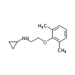 CAS#: 802266-04-2， N-[2-(2,6-Dimethylphenoxy)ethyl]cyclopropanamine