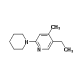 CAS#: 802266-26-8， 5-Ethyl-4-methyl-2-(1-piperidinyl)pyridine
