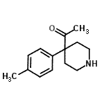 CAS#: 802281-31-8， 1-[4-(4-Methylphenyl)-4-piperidinyl]ethanone