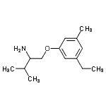 CAS#: 802320-64-5， 1-(3-Ethyl-5-methylphenoxy)-3-methyl-2-butanamine
