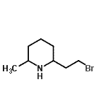 CAS#: 802323-27-9， 2-(2-Bromoethyl)-6-methylpiperidine