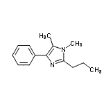 CAS#: 802552-78-9， 1,5-Dimethyl-4-phenyl-2-propyl-1H-imidazole