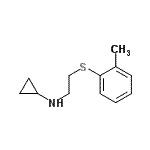 CAS#: 802554-38-7， N-{2-[(2-Methylphenyl)sulfanyl]ethyl}cyclopropanamine