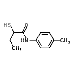CAS#: 802556-86-1， N-(4-Methylphenyl)-2-sulfanylbutanamide
