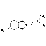CAS#: 802558-98-1， N,N-Dimethyl-2-[(3aS,7aR)-5-methyl-1,3,3a,4,7,7a-hexahydro-2H-isoindol-2-yl]ethanamine