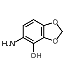 CAS#: 802561-50-8， 5-Amino-1,3-benzodioxol-4-ol