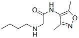 CAS#: 802593-28-8， 2-(Butylamino)-N-(3,5-Dimethyl-4-Isoxazolyl)-Acetamide