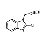 CAS#: 80276-19-3， 2-Chloro-1-(2-propyn-1-yl)-1H-benzimidazole