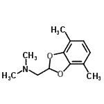 CAS#: 802823-52-5， 1-(4,7-Dimethyl-1,3-benzodioxol-2-yl)-N,N-dimethylmethanamine