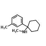 CAS#: 802826-28-4， N-Methyl-1-(3-methylphenyl)cyclohexanamine