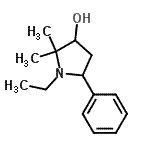 CAS#: 802845-66-5， 1-Ethyl-2,2-dimethyl-5-phenyl-3-pyrrolidinol